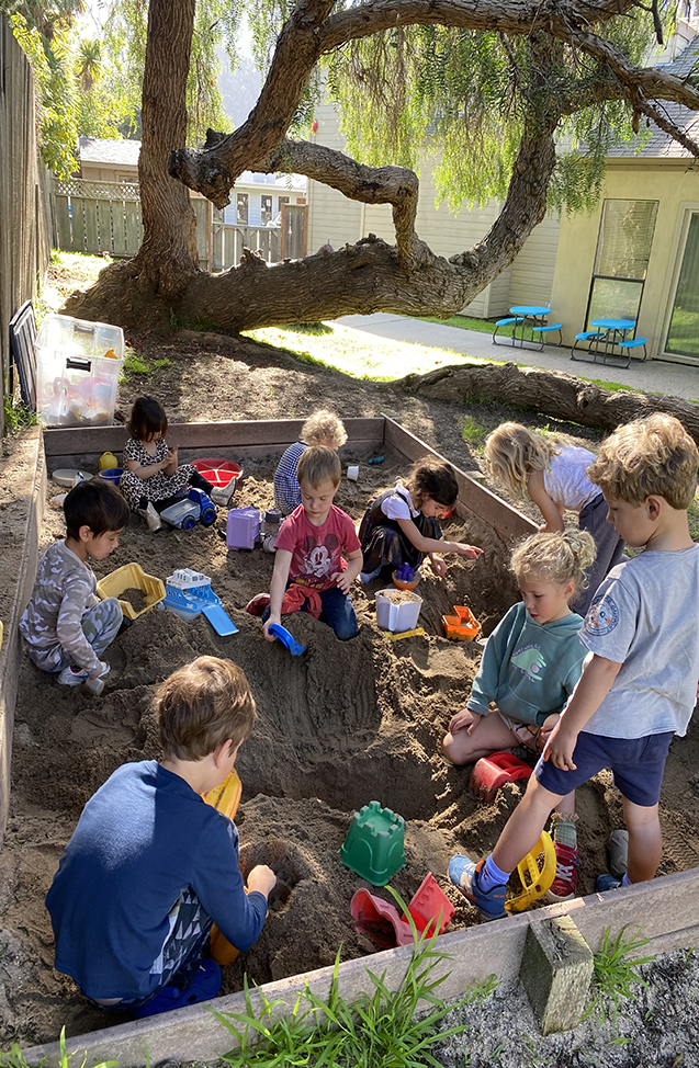 Children enjoying an Agape Academy Summer Camp activity